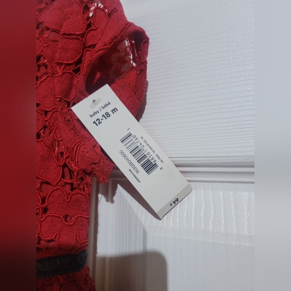 GEORGE 12-18mnth Red dress - Picture 2 of 3